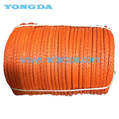 Balıkçı Gemisi/Trawling/Trawl Balıkçılığı için 4 mm'lik sağlam örgülü UHMWPE Balıkçılık İpi/Könüllü İpi