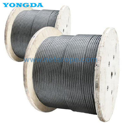 Otoyol Korkuluk için 3 X 19 Galvanizli Çelik Halatlar 28mm