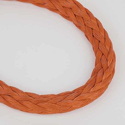 Gemi çekiş ve demirleme için çift örgülü birleşik poliester UHMWPE ip hattı
