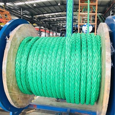 Yüksek Güçlü Hafif Ağırlıklı UHMWPE Kablo Deniz Çapa Kablosu 8 Fil