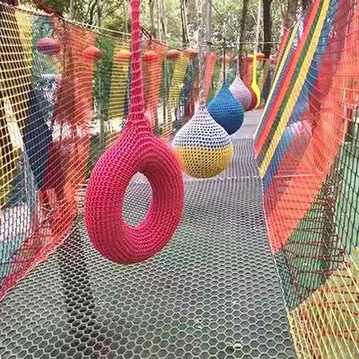 Açık hava sporları Büyük tırmanma ağı Çocuklar Oyun alanı tırmanma güvenlik ağı