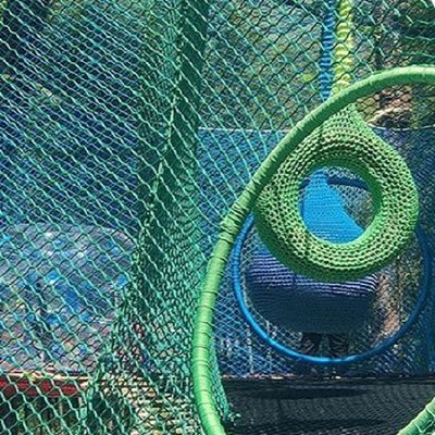 Açık hava sporları Büyük tırmanma ağı Çocuklar Oyun alanı tırmanma güvenlik ağı