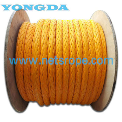 Balıkçı Gemisi/Trawling/Trawl Balıkçılığı için 4 mm'lik sağlam örgülü UHMWPE Balıkçılık İpi/Könüllü İpi