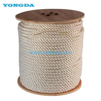 Yükseltme / sabitleme / çekme / kaldırma için sert 24 mm 28 mm 32 mm 8 iplik aşınmaya dayanıklı naylon ipi